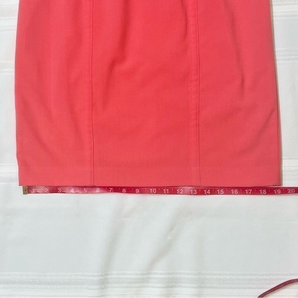 Calvin Klein Sheath Dress Sleeveless Belted‎ Sz 10 EUC - Picture 13 of 14